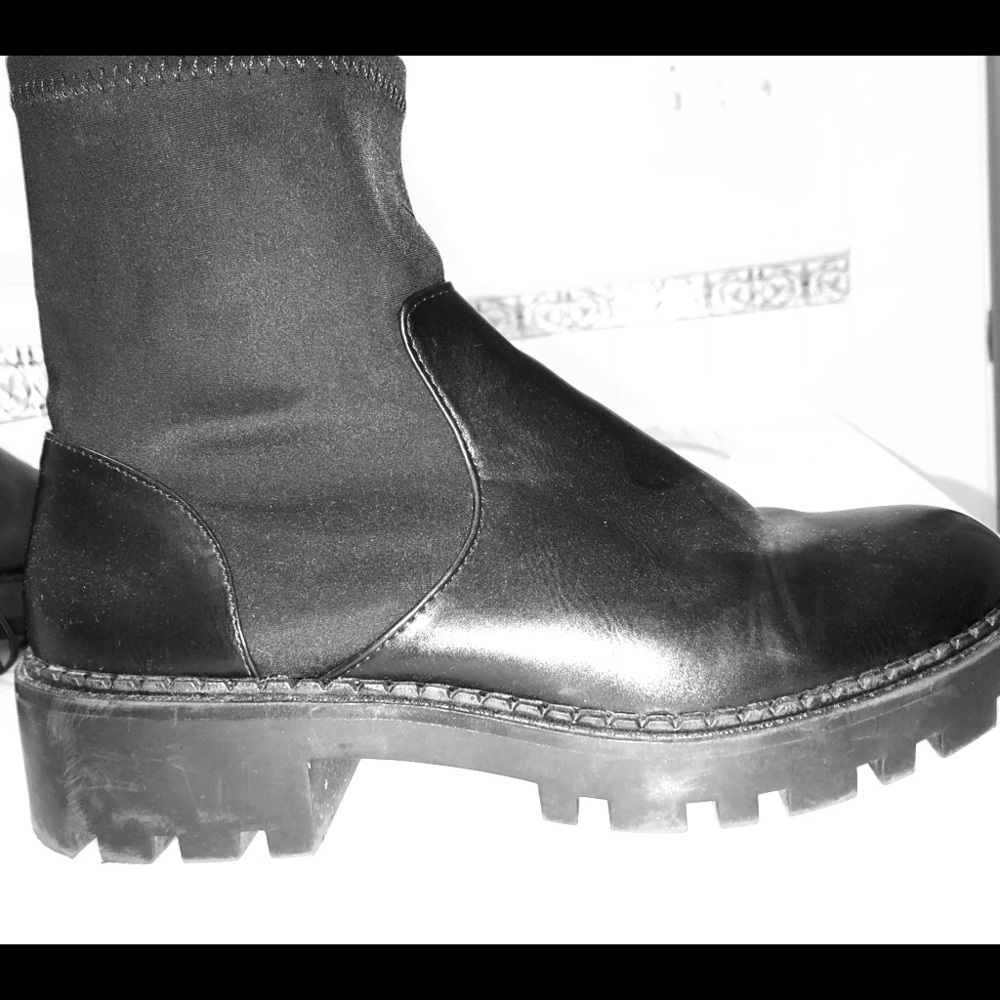 Zara classic black ankle boots